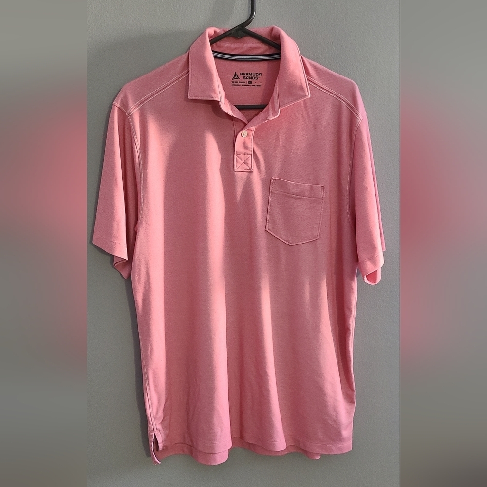 Bermuda Sands Polo Golf Shirt Size‎ L